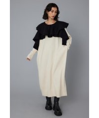 HeRIN.CYE/Ruffle knit dress/505711636