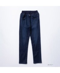 MAC HOUSE(kid's)/NAVY ネイビー 温℃ デニムスキニーパンツ M41544－D/505706156