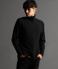 NICOLE CLUB FOR MEN/ヘリンボーン タートルネックニット/505656913