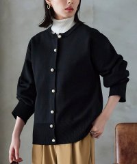 RUIRUE BOUTIQUE/前後2WAYパール釦スポンディッシュニット「CKN1307」/505706206