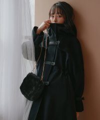 RUIRUE BOUTIQUE/ウーリーストレッチフレアダッフルコート「K1264」/505706208