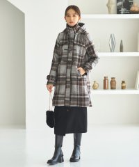 RUIRUE BOUTIQUE/ウーリーストレッチダッフルコート「K1265」/505706209