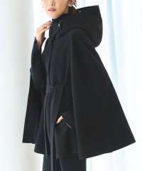 RUIRUE BOUTIQUE/2WAYシルエットニットメルトンケープコート(K1299)/505706211