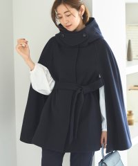 RUIRUE BOUTIQUE/2WAYシルエットニットメルトンケープコート(K1299)/505706211