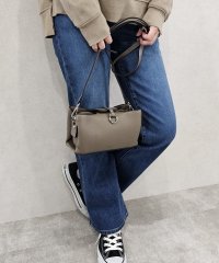 UNGRID bag/リング　両アオリポケット　ソフトシュリンクミニショルダーバッグ/505708151