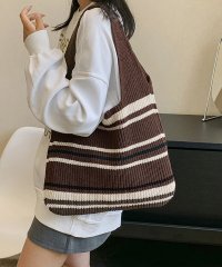 miniministore/ニットトートバッグ レディース 配色/505711688