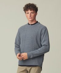 J.PRESS MENS/【Cash Lamb's Wool】ケーブルクルーネック ニット/505726816