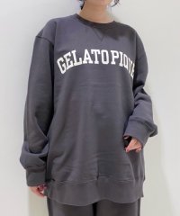 GELATO PIQUE HOMME/【HOMME】ロゴ裏毛プルオーバー/505727233