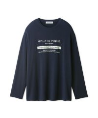 GELATO PIQUE HOMME/【HOMME】インレイロゴロングTシャツ/505727234