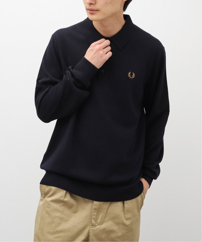 FRED PERRY / フレッドペリー】CLASSIC KNITTED SHIRT LS(505727282 ...