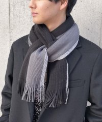 COMME CA ISM MENS/ラッセル ストライプ マフラー/505643219