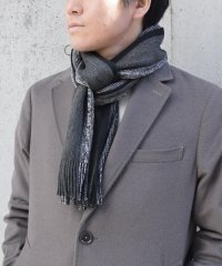 COMME CA ISM MENS/ラッセル ストライプ マフラー/505643219