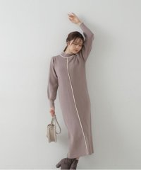 PROPORTION BODY DRESSING/パイピングニットワンピース/505727415