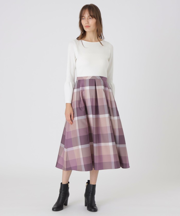 セール】【美人百花コラボ】クレストブリッジチェック セール】【美人百花コラボ】クレストブリッジチェック