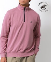 MARUKAWA/【BEVERY HILLS POLO CLUB】ビバリーヒルズポロクラブ ハーフジップ スウェット トレーナー メンズ レディース カットソー トップス 刺繍 /505685541