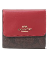 COACH/コーチ CE930 3つ折り財布 シグネチャー PVCレザー/505691616