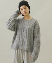 URBAN RESEARCH Sonny Label/ローゲージケーブルニットプルオーバー/505729852