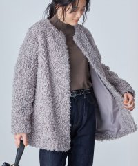 SHIPS WOMEN/Primary NavyLabel:カルガン ノーカラー ブルゾン 23AW/505730460