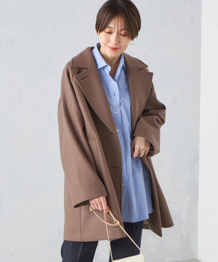 WEB限定】SHIPS any: バーシティ ジャケット 24FW（スタジャン