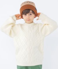 SHIPS KIDS/SHIPS KIDS:100～130cm /〈手洗い可能〉ケーブル ニット/505732527