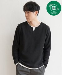 ikka/ワッフルキーネックレイヤード/505504247