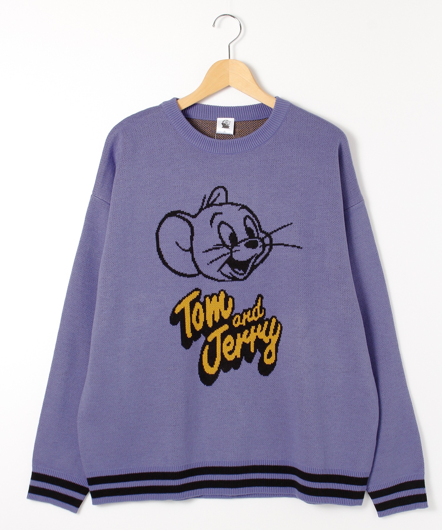 TOM & JERRY/トムとジェリー】ジャガードクルーニット(505653153 TOM & JERRY/トムとジェリー】ジャガードクルーニット(505653153