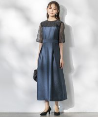 form forma/【kaene】《formforma別注》 フロッキー×ジャガード ワンピース/結婚式/お呼ばれ/パーティー/クルーズ/発表会/505708791