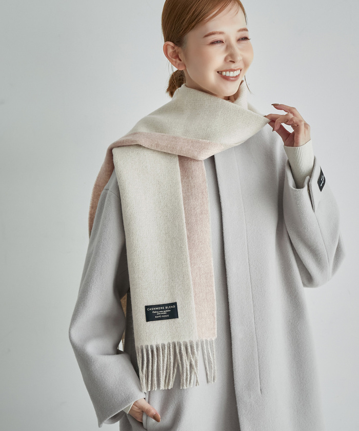 GOBI モンゴリアンカシミア ロングコート グレー GOBI モンゴリアンカシミア ロングコート グレー