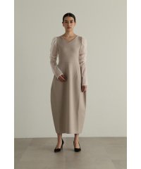 JILL STUART/チュールドッキングニットドレス/505729317