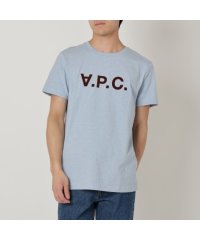 A.P.C./アーペーセー Tシャツ カットソー Tシャツ 半袖カットソー トップス ブルー メンズ APC H26943 COGFI IAL/505730636