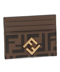 FENDI/フェンディ FENDI カードケース 定期入れ FFダイヤモンド ブラウン レディース FENDI 8M0445 ADYM F13VK/505730644