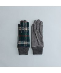 BACKYARD FAMILY/バックヤードファミリー BACKYARD FAMILY タータンチェックリブニットジャージグローブ タッチパネル対応/505731814