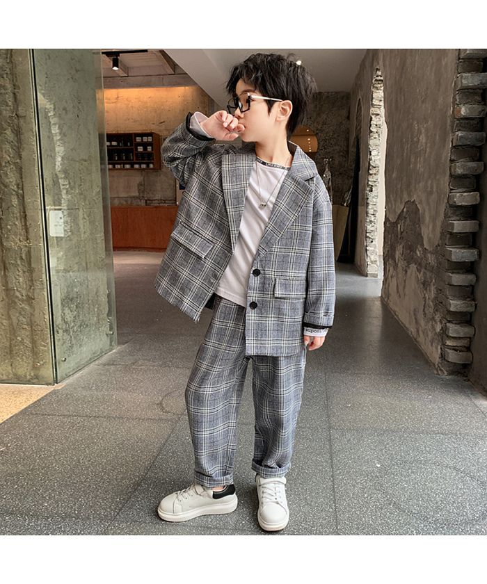 ブランシェス他 キッズフォーマルスーツ4点セット 120 男の子 卒園 卒入服 ブランシェス フォーマル スーツ 4点セット 卒園式 入学式