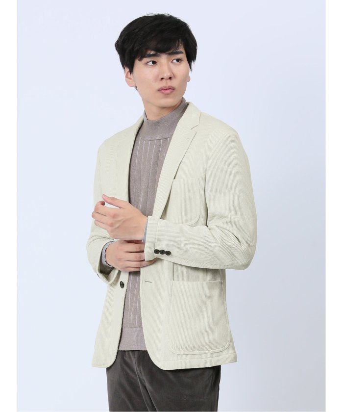 セール 50%OFF】クォーターゲージ スリムフィット 2ボタン