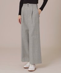 MACKINTOSH LONDON/カラーペングレンチェックワイドパンツ/505733532