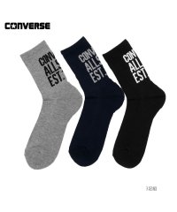 MAC HOUSE(men)/CONVERSE コンバース クルーソックス バックロゴ 3足組 13944/505733993