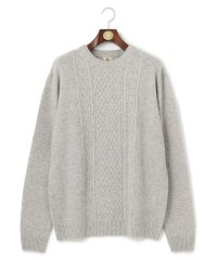 J.PRESS MENS/【KING SIZE】【Cash Lamb's Wool】ケーブルクルーネック ニット/505735131