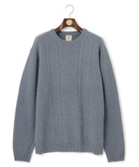 J.PRESS MENS/【KING SIZE】【Cash Lamb's Wool】ケーブルクルーネック ニット/505735131