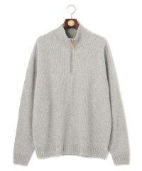 J.PRESS MENS/【KING SIZE】【Cash Lamb's Wool】畔編みハーフジップ ニット/505735132