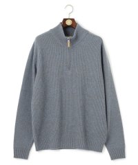 J.PRESS MENS/【KING SIZE】【Cash Lamb's Wool】畔編みハーフジップ ニット/505735132