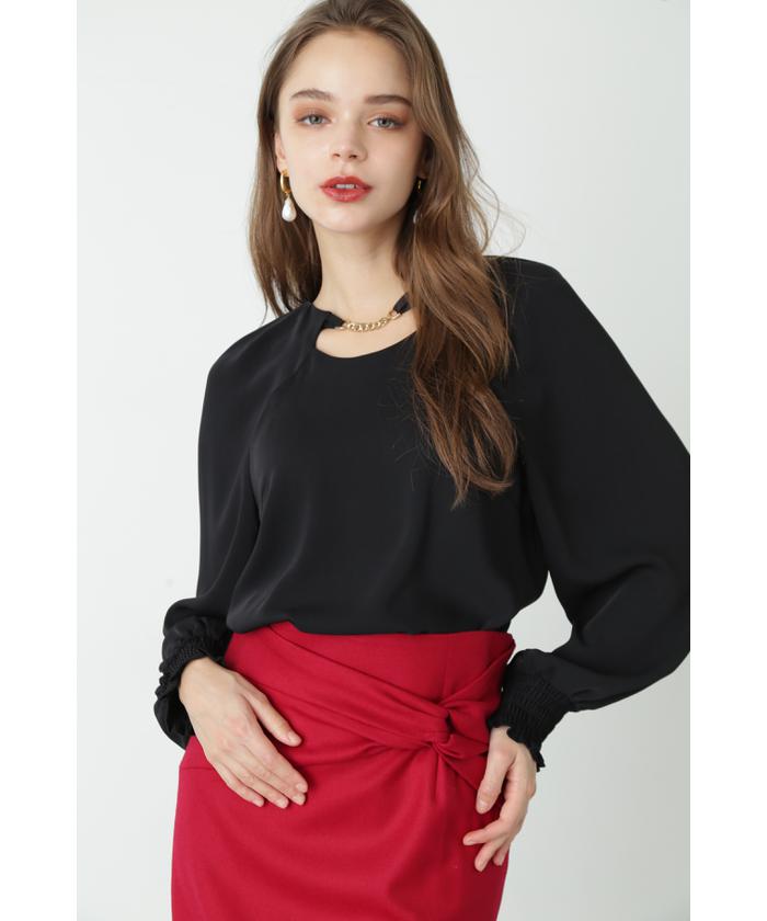 セール 20%OFF】◇ネックチェーンブラウス(505735459