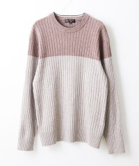 MK homme/ラインクルーネックニット/505735659