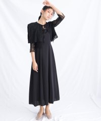 PourVous/プールヴー PourVous 結婚式パーティードレスレースボレロ七分袖&ロングお呼ばれフォーマル ワンピース 20代 30代 40代/505727004