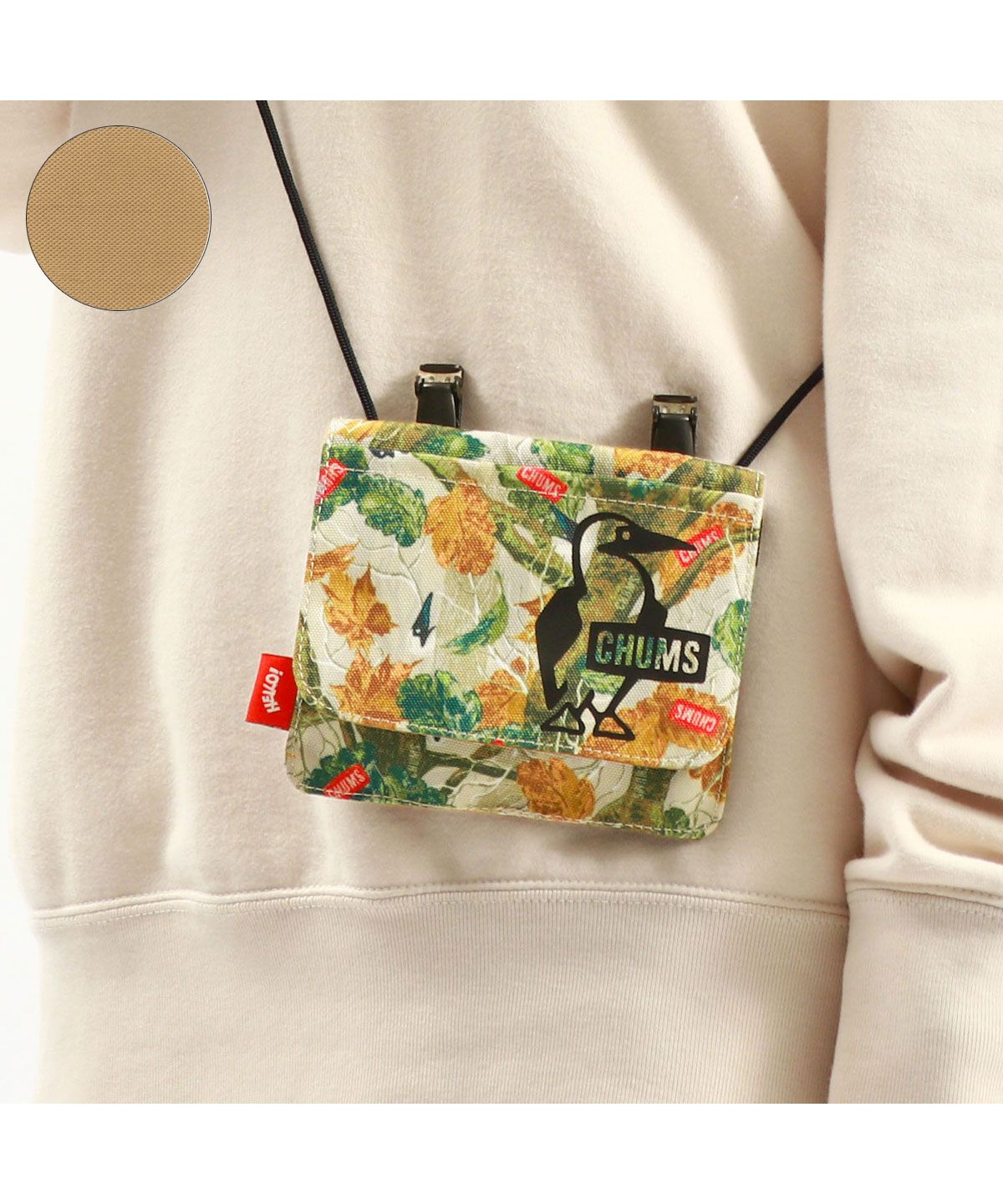 Rope Shoulder Pouch Sweat Nylon/ロープショルダーポーチ