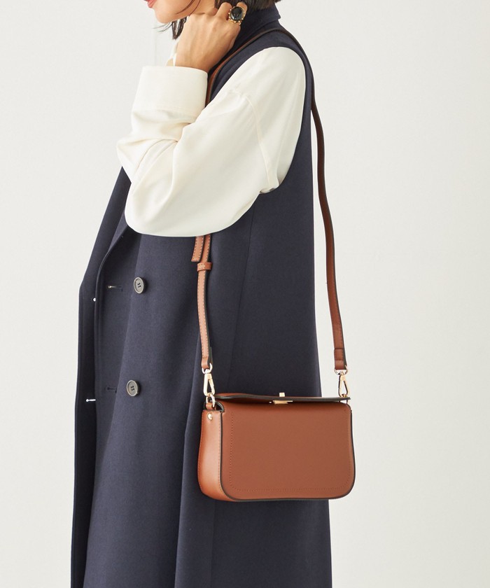 MUSEWHERE Serena ショルダーバッグ (3 COLOR) SHIPS Colors:スクエア ショルダー バッグ(505737439