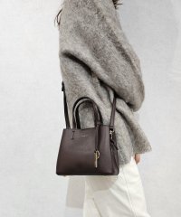 UNGRID bag/キーリングチャーム付　両アオリポケット　ミニハンドバッグ　ミニショルダーバッグ/505734006