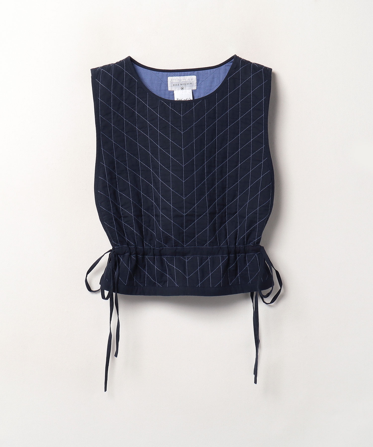 【ハウス オブ ロータス】【Khadi and Co/カディ アンド コー】キルティングタバード HOUSE OF LOTUS 【ハウス オブ ロータス】【Khadi and Co/カディ