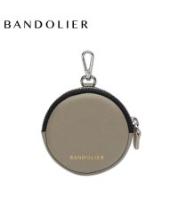 BANDOLIER/バンドリヤー BANDOLIER BANDOLIER バンドリヤー 小物入れ レザー 小さめ 薄型 ミニラウンド ポーチ グレージュ メンズ レディース MIN/505737240