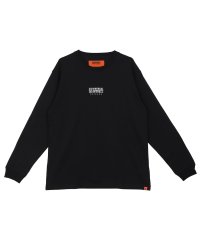 UNIVERSAL OVERALL/ユニバーサルオーバーオール UNIVERSAL OVERALL Tシャツ 長袖 ロンT カットソー メンズ CENTER LOGO ブラック ホワイト チャコー/505737305