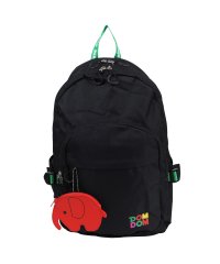 DOMDOM/ドムドム DOMDOM リュック バッグ バックパック ポップンドム メンズ レディース 30L 大容量 DAYPACK ブラック マルチ 黒 DM026/505737373